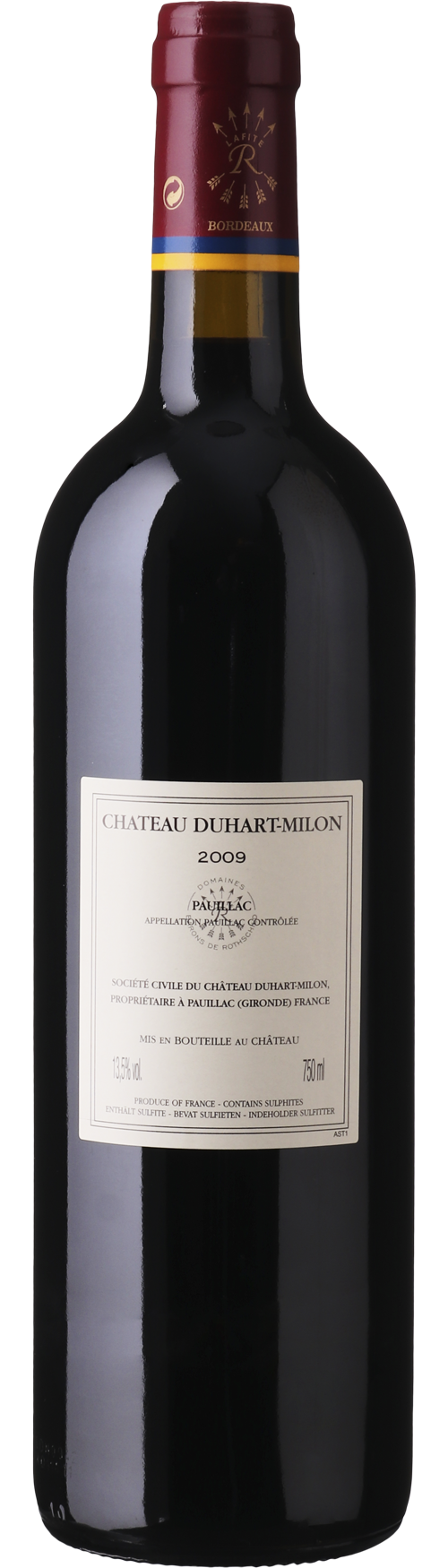 CHATEAU DUHART-MILON 2009 赤ワイン 750ml 09 Ch.Duhart Milon,Pauillac